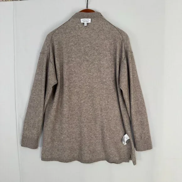 &Other Stories Wool Blend Mother of Pearl Button Oversized Shirt Cardigan Medium - Picture 10 of 16